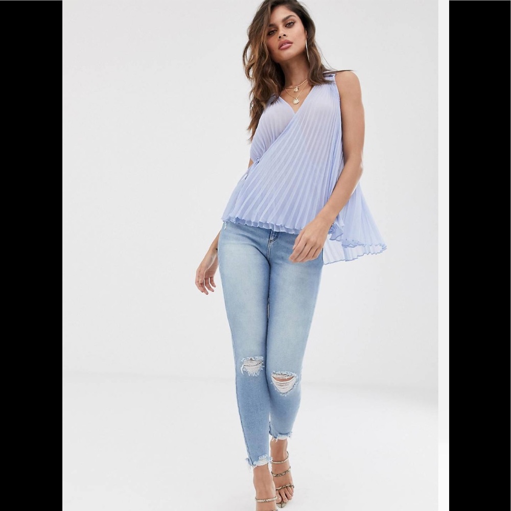 ASOS Pleated Top - Picture 5 of 7